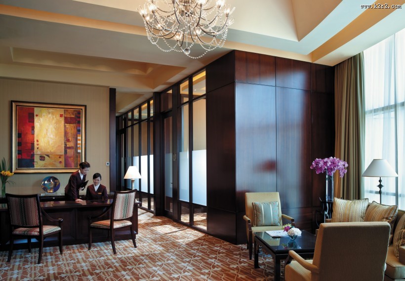 温州香格里拉大酒店大堂图片大全