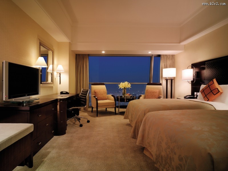 西安香格里拉大酒店客房图片