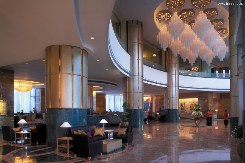 呼和浩特香格里拉大酒店大堂图片