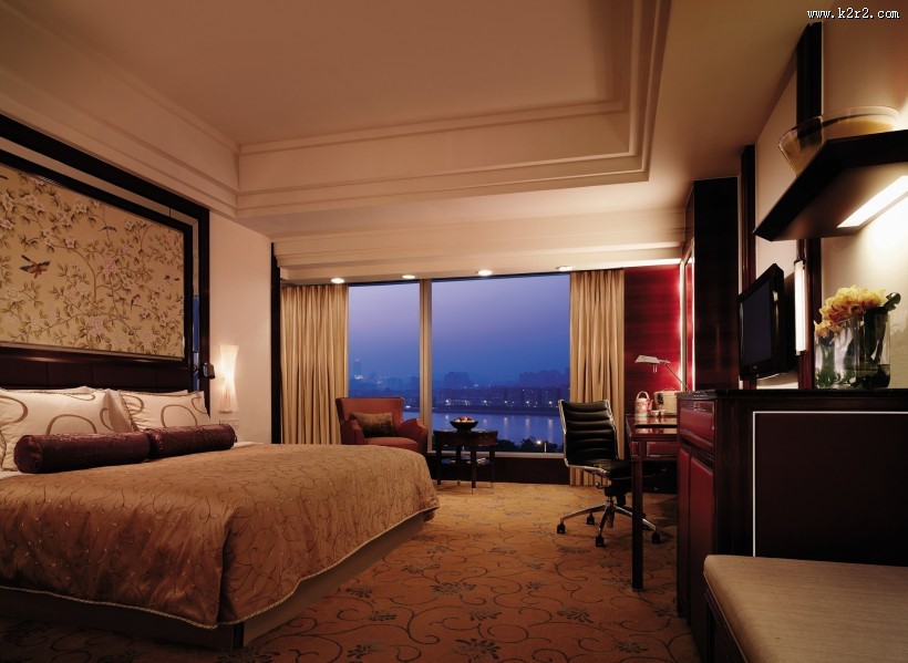 广州香格里拉大酒店客房图片