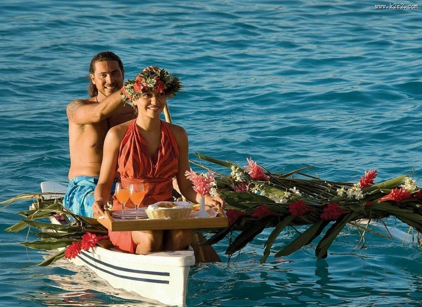 波拉波拉四季酒店图片大全