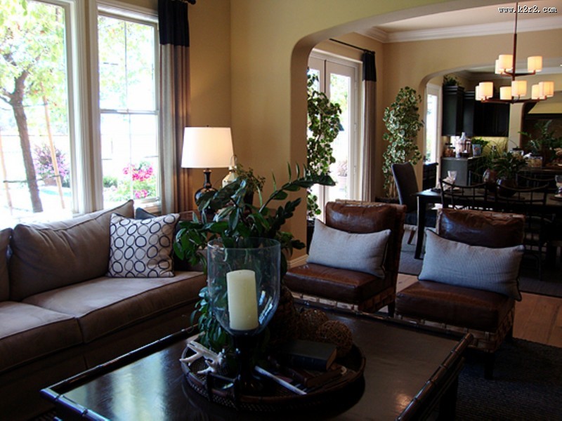 洛杉矶软装饰样板房室内设计图片大全