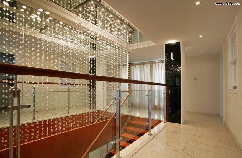 清华城复式住宅室内设计图片