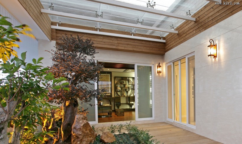 清华城复式住宅室内设计图片