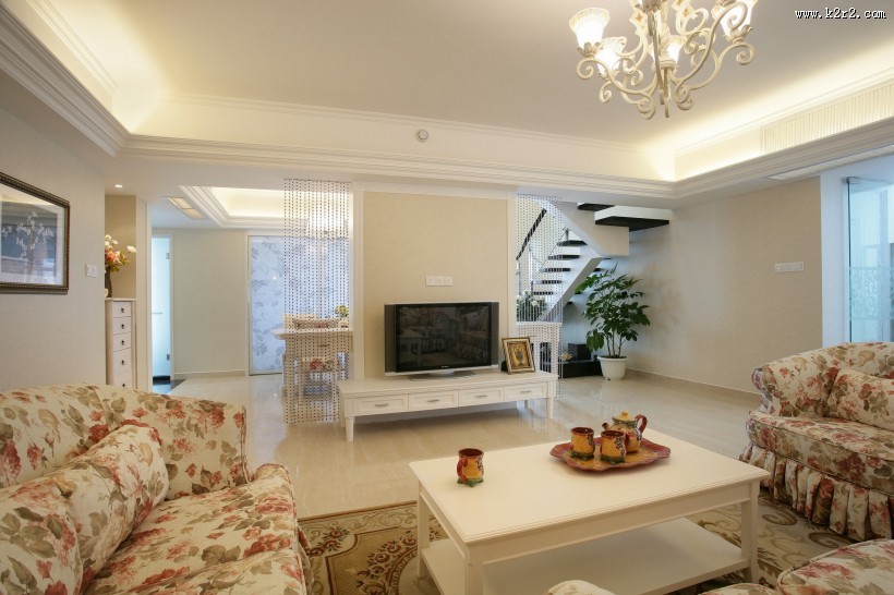 汕头丽景星光华庭样板房室内设计图片