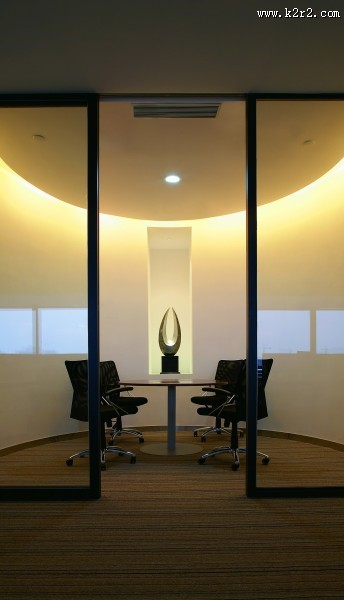 地标建筑群中的雕塑-林志宁室内设计作品图片