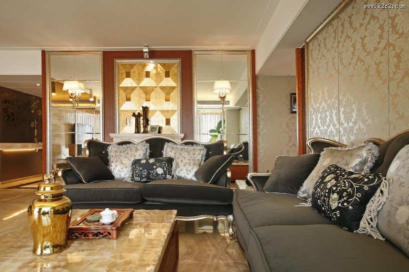 蓝色假日6-1301室内设计图片