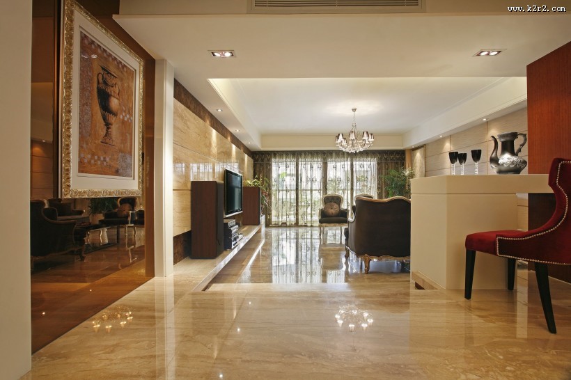 蓝色海岸6-1301室内设计图片大全