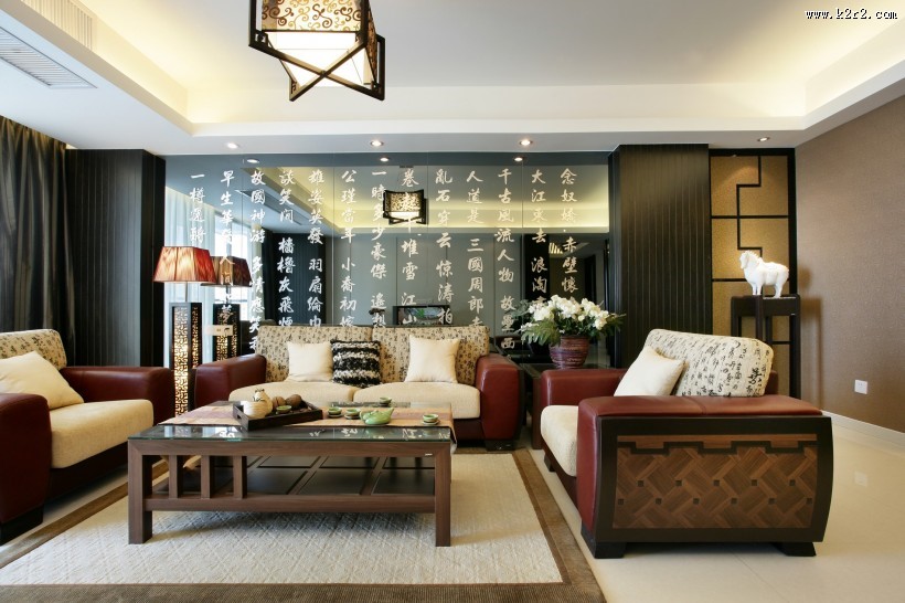 锦逸荣庭样品房室内设计图片