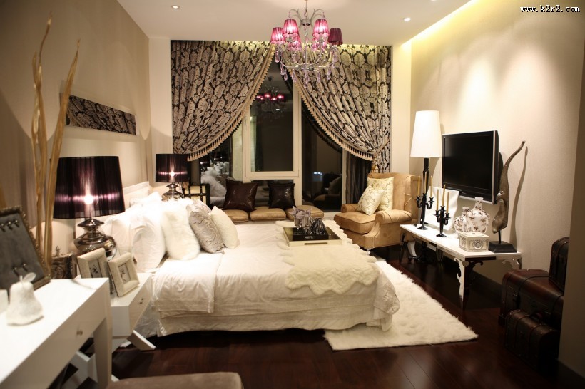 混搭风格样板房设计图片