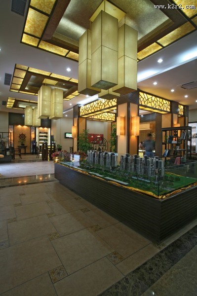 珠光售楼处装潢设计图片大全