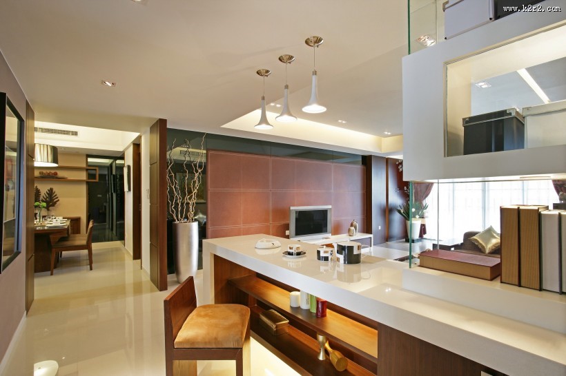 一帜天华美地9幢1005室内设计图片大全