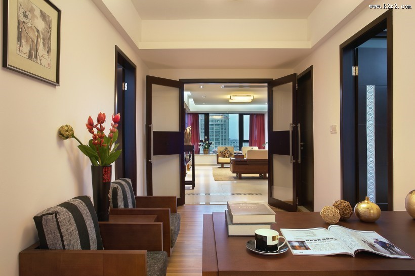 一帜东方玫瑰样品房设计图片