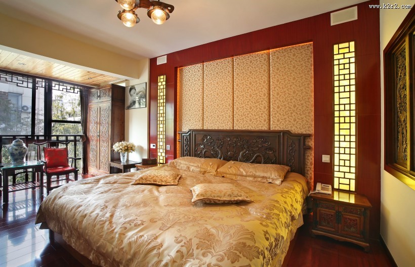 新中式风格室内设计-郑军作品图片