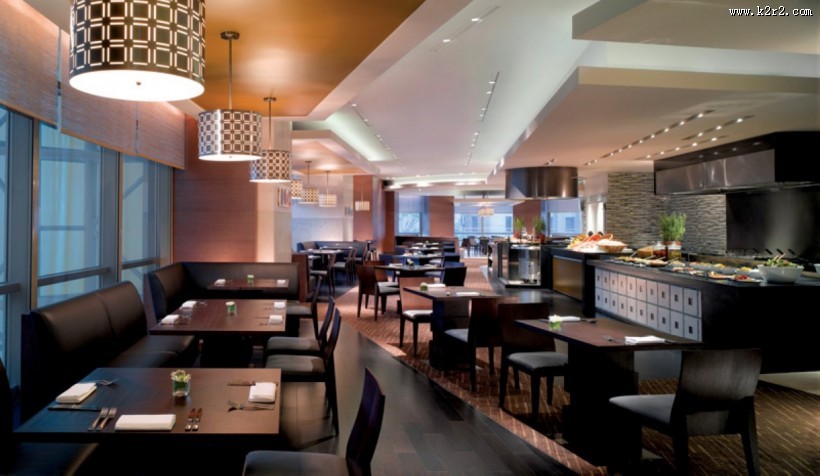 香荟餐厅装修设计图片