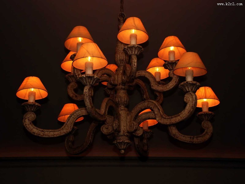 客厅水晶灯具图片