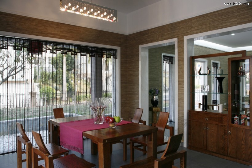 南航碧花园D2型079别墅样板楼-陈维室内设计作品图片大全