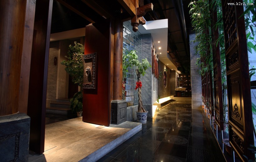 大石代作品-春秋茶楼图片