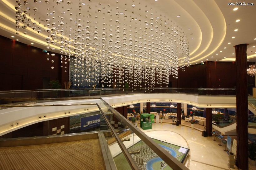 成都新世界售楼处装修设计图片