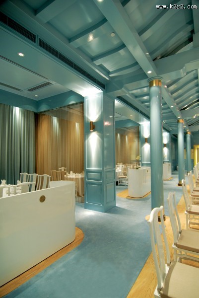 皇朝餐厅-现代风格餐厅装潢设计图片