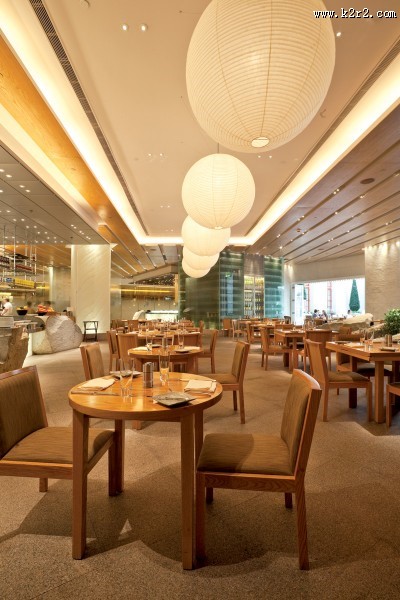 盛世餐厅-简约自然餐厅设计图片
