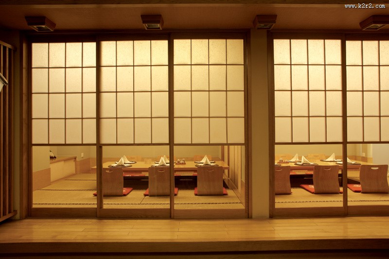 花筐日本餐厅装潢设计图片
