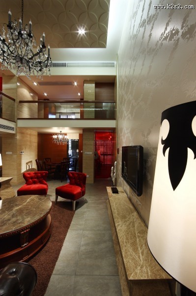 张开旺-严谨低调奢华样板间设计图片