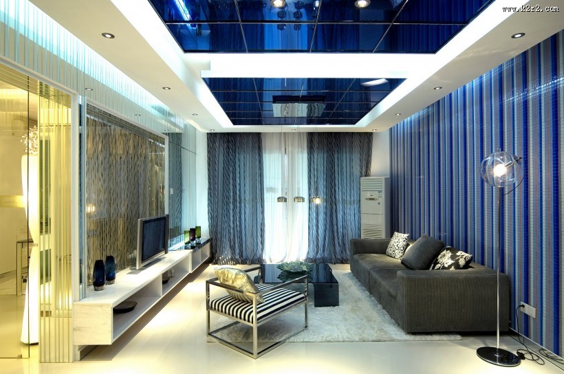 增城锦绣湖畔豪苑海洋风格样板间图片