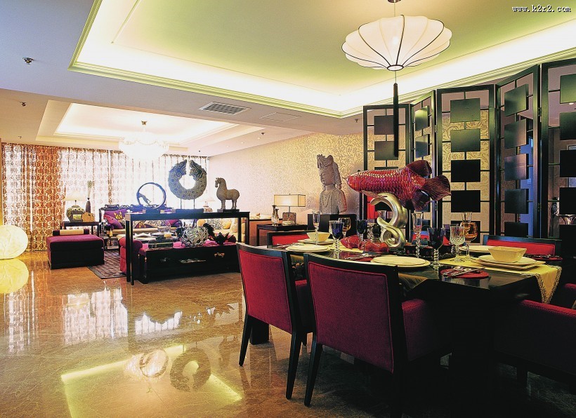 北京官园西派公寓F型样板房设计图片