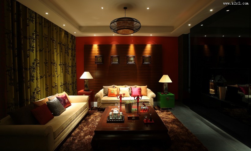 现代中式风格室内设计图片