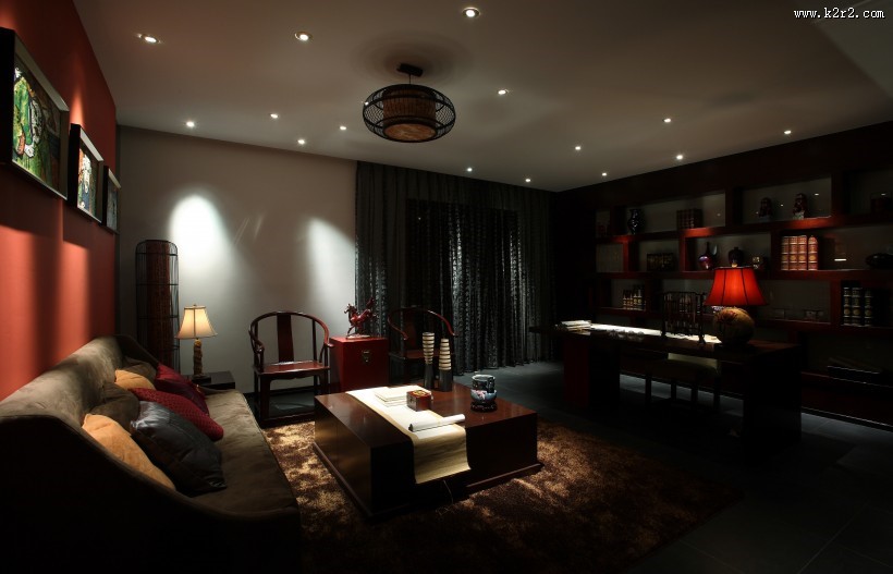 现代中式风格室内设计图片