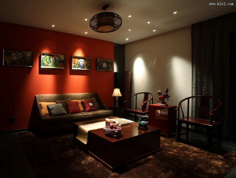 现代中式风格室内设计图片