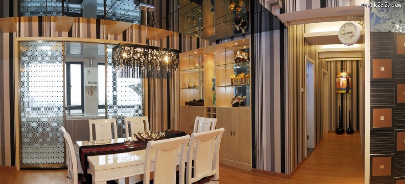 武汉清扬六和样板房室内设计图片