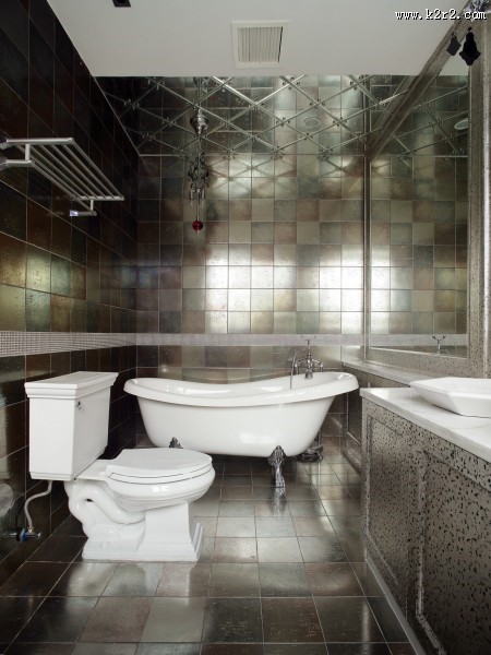 武汉宜家汤臣别墅室内设计案例图片