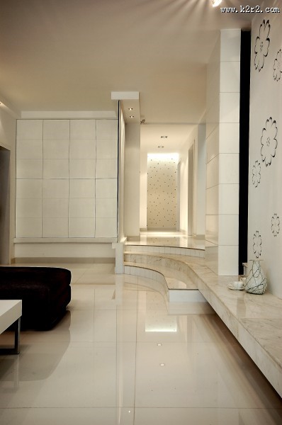 2008中江国际花城黑白写意空间室内装修图片大全