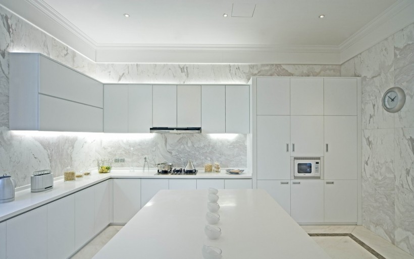 白色欧式风格室内设计图片