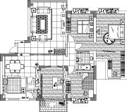 长沙鑫天鑫城样板间设计图片