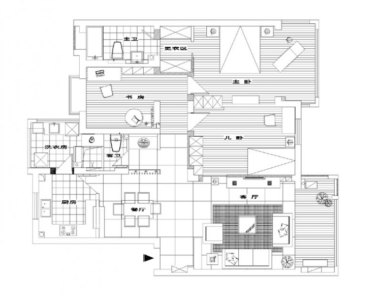 宁波天-家园室内设计案例图片