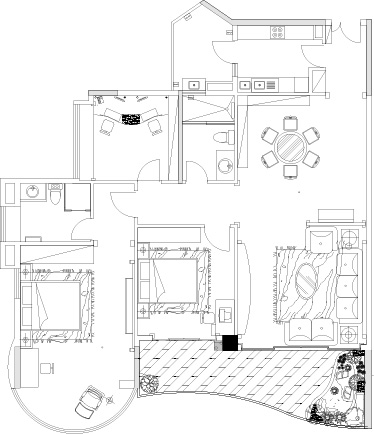 广州珠江帝景苑样板间设计图片大全