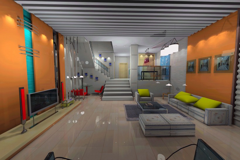 时尚室内装修效果设计图片