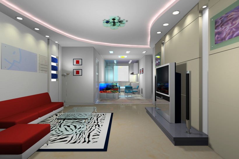 时尚室内装修效果设计图片