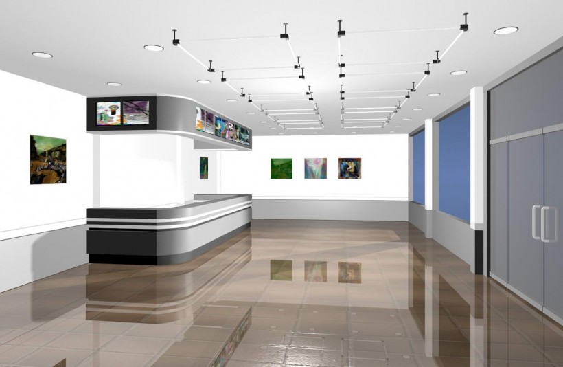 3D宾馆酒店房间设计图片