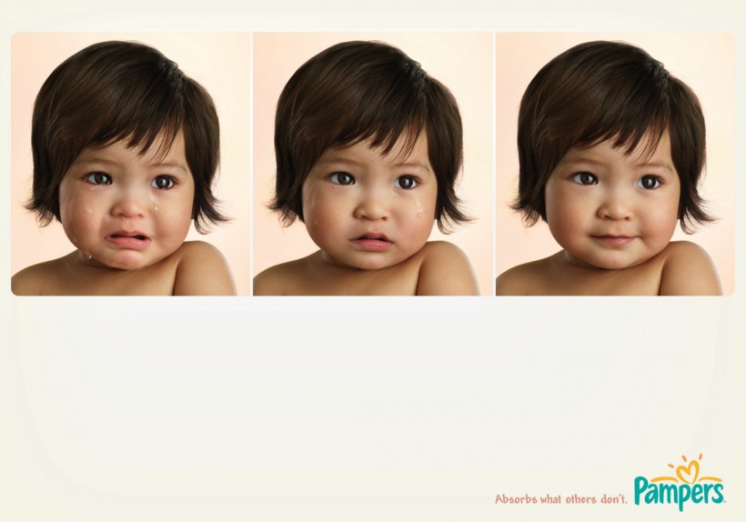 帮宝适经典海报创意图片