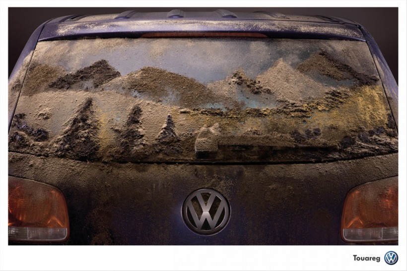 大众车广告创意海报图片