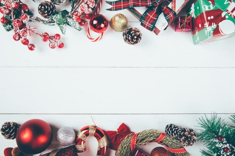 圣诞礼物背景图片大全