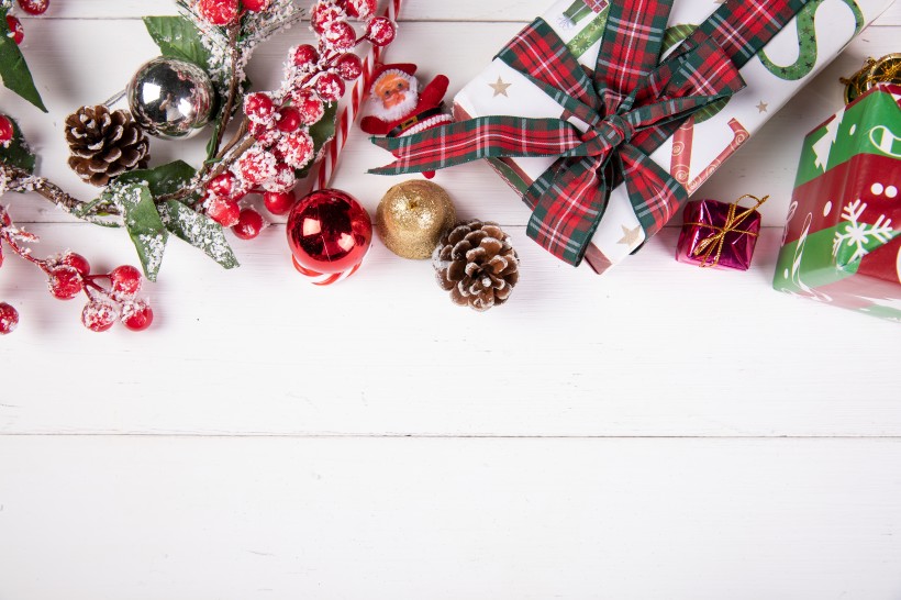 圣诞礼物背景图片大全