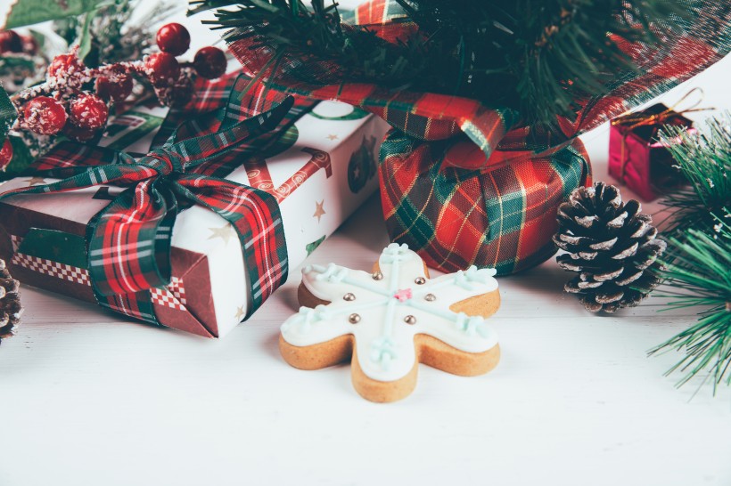 圣诞礼物背景图片大全