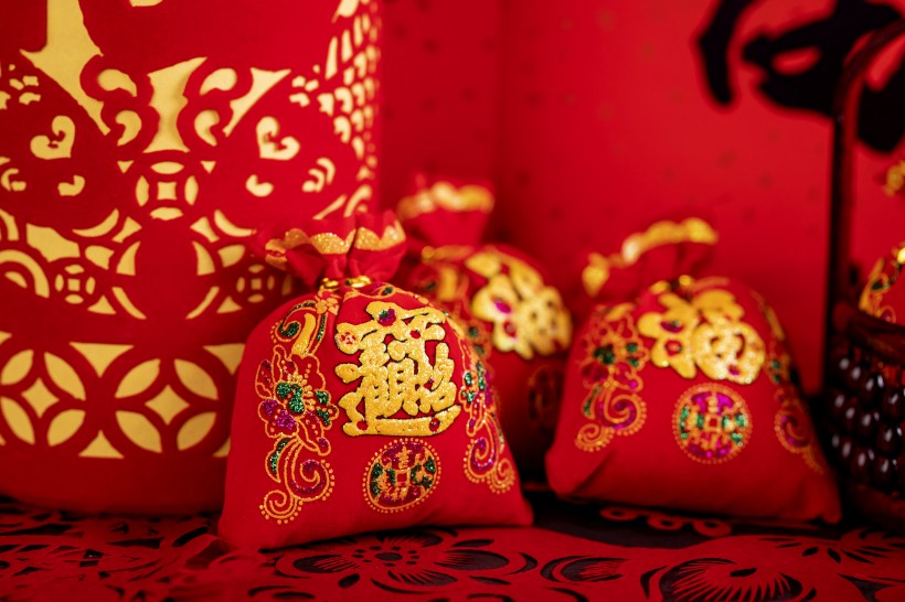 新年热闹的装饰图片