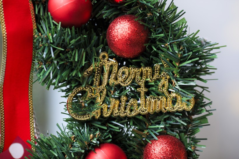 可爱的圣诞节小装饰图片