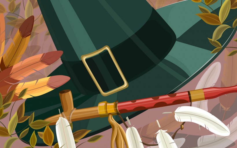 感恩节绘画作品图片